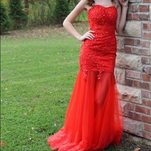 Red prom dress for danadane38